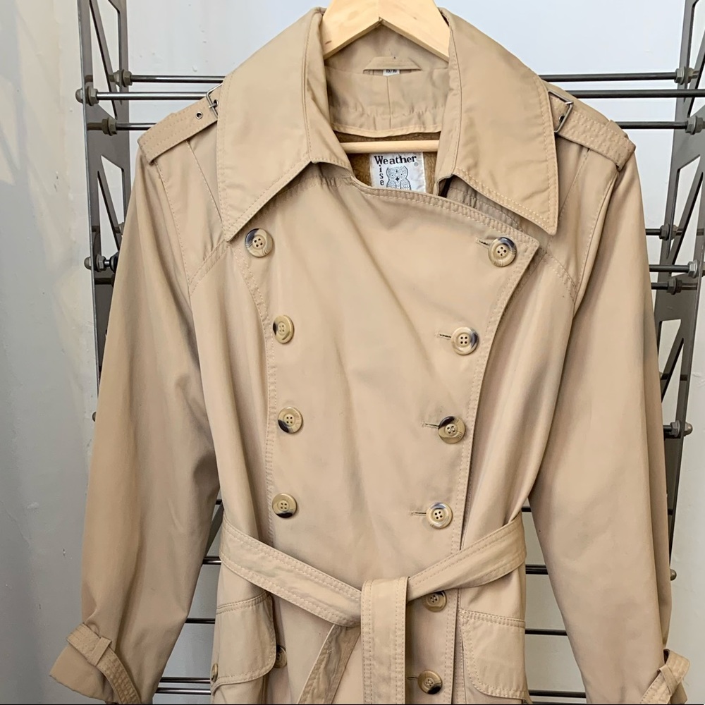 Weather wise trench coat